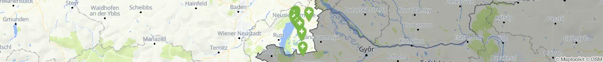Map view for Pharmacies emergency services nearby Halbturn (Neusiedl am See, Burgenland)
